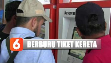 Penjualan Tiket Kereta di Yogyakarta Melonjak Jelang Libur Natal - Liputan 6 Siang