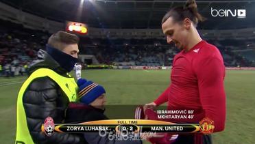 Petugas Lapangan Bantu Anak Kecil Mendapatkan Jersey Ibrahimovic!