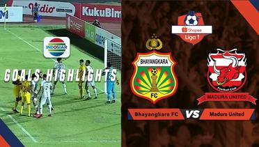 Bhayangkara FC (1) vs (1) Madura United - Goal Highlights | Shopee Liga 1