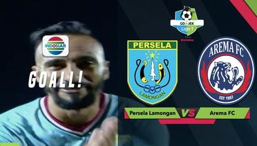 Goal Diego Assis - Persela Lamongan (1) vs (0) Arema FC | Go-Jek Liga 1 bersama Bukalapak