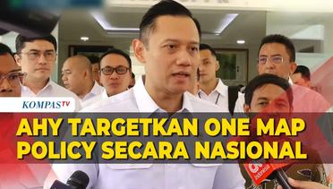 Alasan Menteri AHY Ungkap Target One Map Policy Secara Nasional, Saat Tinjau Kantor Kementrian ATR/B