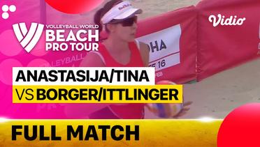 Full Match | Anastasija/Tina (LVA) vs Borger/Ittlinger (GER) | Beach Pro Tour Elite 16 Doha, Qatar 2023