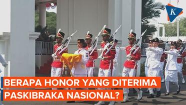 Tugas di Istana, Berapa Honor Paskibraka Nasional?