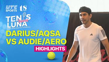 Match Highlight  | Darius/Aqsa vs Audie/Aero | Men's Double | Tenis Bareng Luna