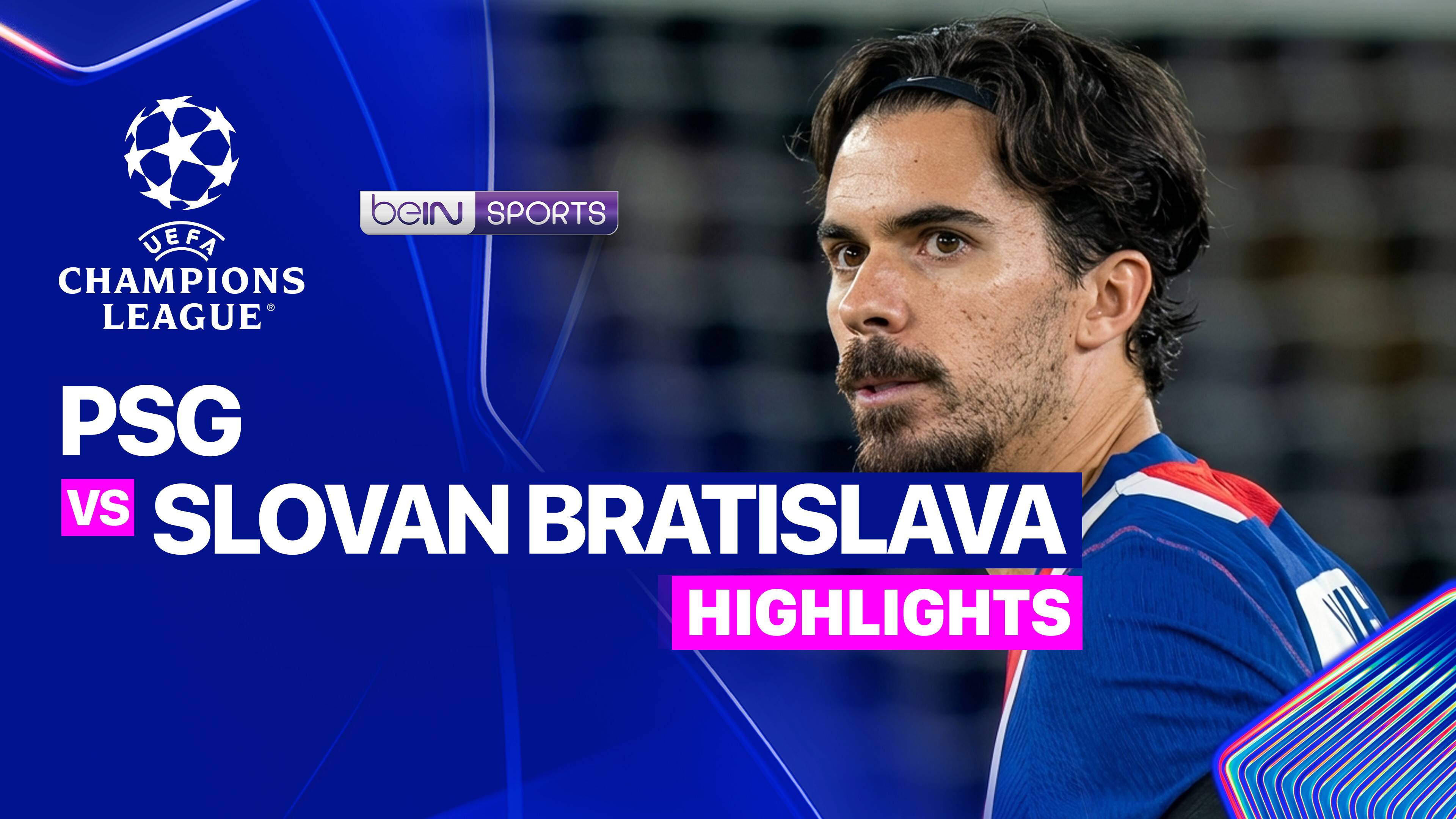 Paris Saint-Germain vs SK Slovan Bratislava