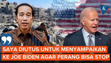Jokowi Bakal Sampaikan Hasil KTT OKI yang Bahas Situasi Gaza ke Joe Biden