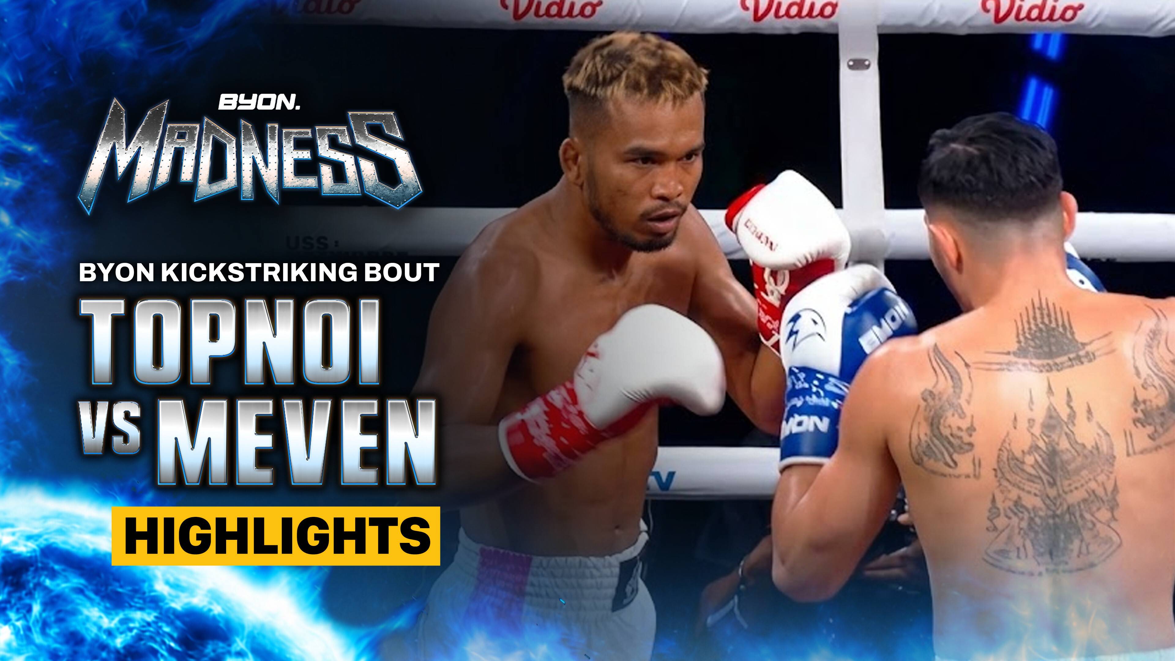 Topnoi Kiwram vs Meven Jourdain - UCC Kickstriking Bout - BYON Madness 5