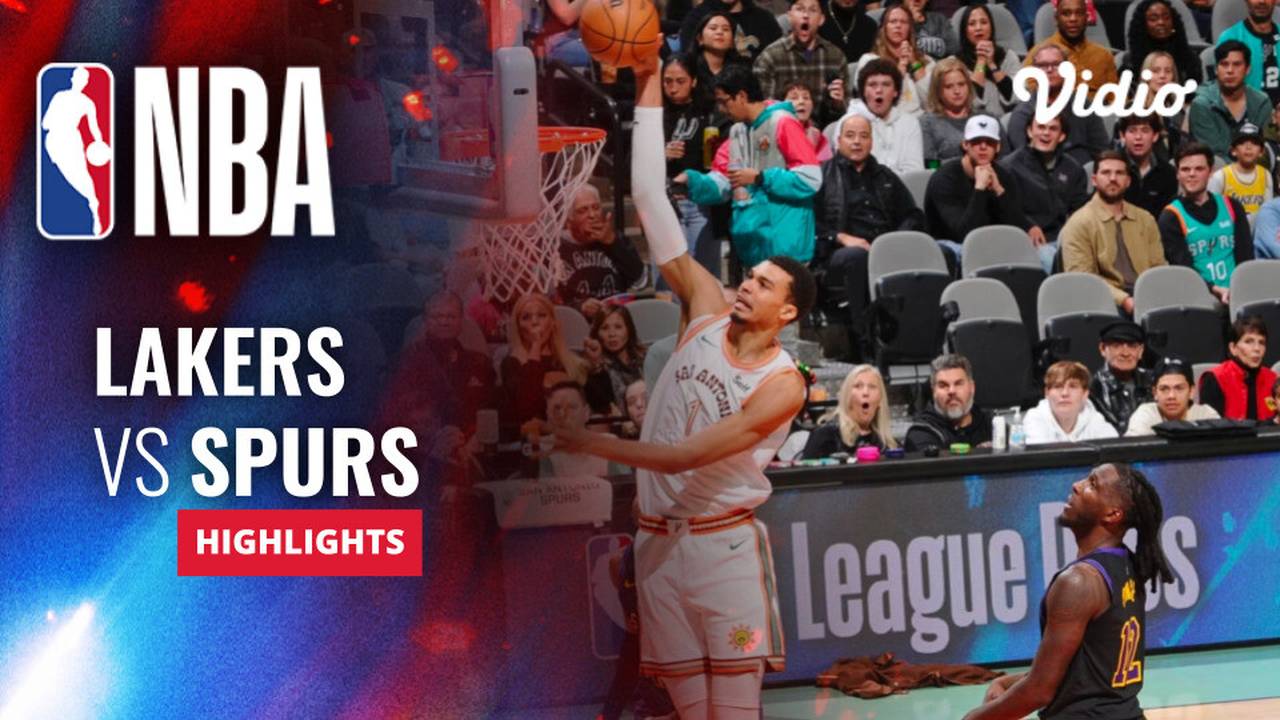 LA Lakers vs San Antonio Spurs Highlights NBA Regular Season 2023/
