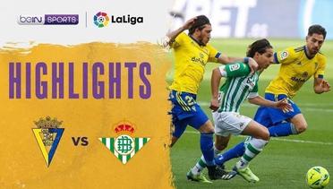 Match Highlights | Cadiz 0 vs 1 Real Betis | La Liga Santander 2021