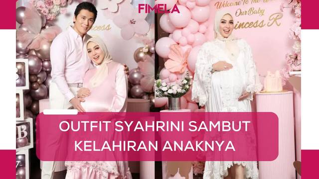 Penampilan Gaya Syahrini Busana Nuansa Pink untuk Sambut Kelahiran Bayi Perempuan Pertamanya