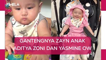 8 Potret Gemas Zayn Anak Aditya Zoni, Wajahnya Bak Pinang Dibelah Dua dengan Yasmine Ow