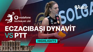 Eczacibasi Dynaviit vs PTT - Highlights | Women's Turkish Volleyball League 2023/24
