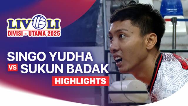 Putra: Singo Yudha Kutai Barat vs Sukun Badak - Highlight | Livoli Divisi Utama 2025