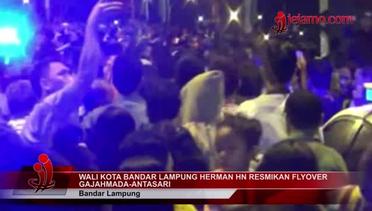 Wali Kota Bandar Lampung Resmikan Flyover Gajahmada-Antasari