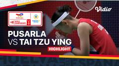 Highlights | Tai Tzu Ying (TPE) vs Pusarla V. Sindhu (IND) | TotalEnergies BWF World Championships 2021