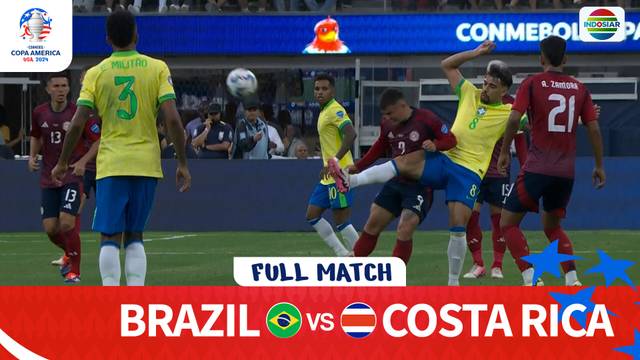 Brazil VS Costa Rica - Full Match | Copa America 2024