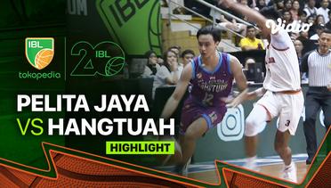 Highlights | Pelita Jaya Bakrie Jakarta vs RJ Amartha Hangtuah Jakarta | IBL Tokopedia 2023