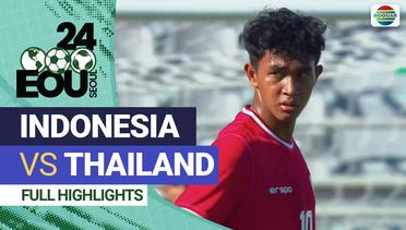 Indonesia vs Thailand - Full Highlight | Seoul Earth On Us Cup 2024