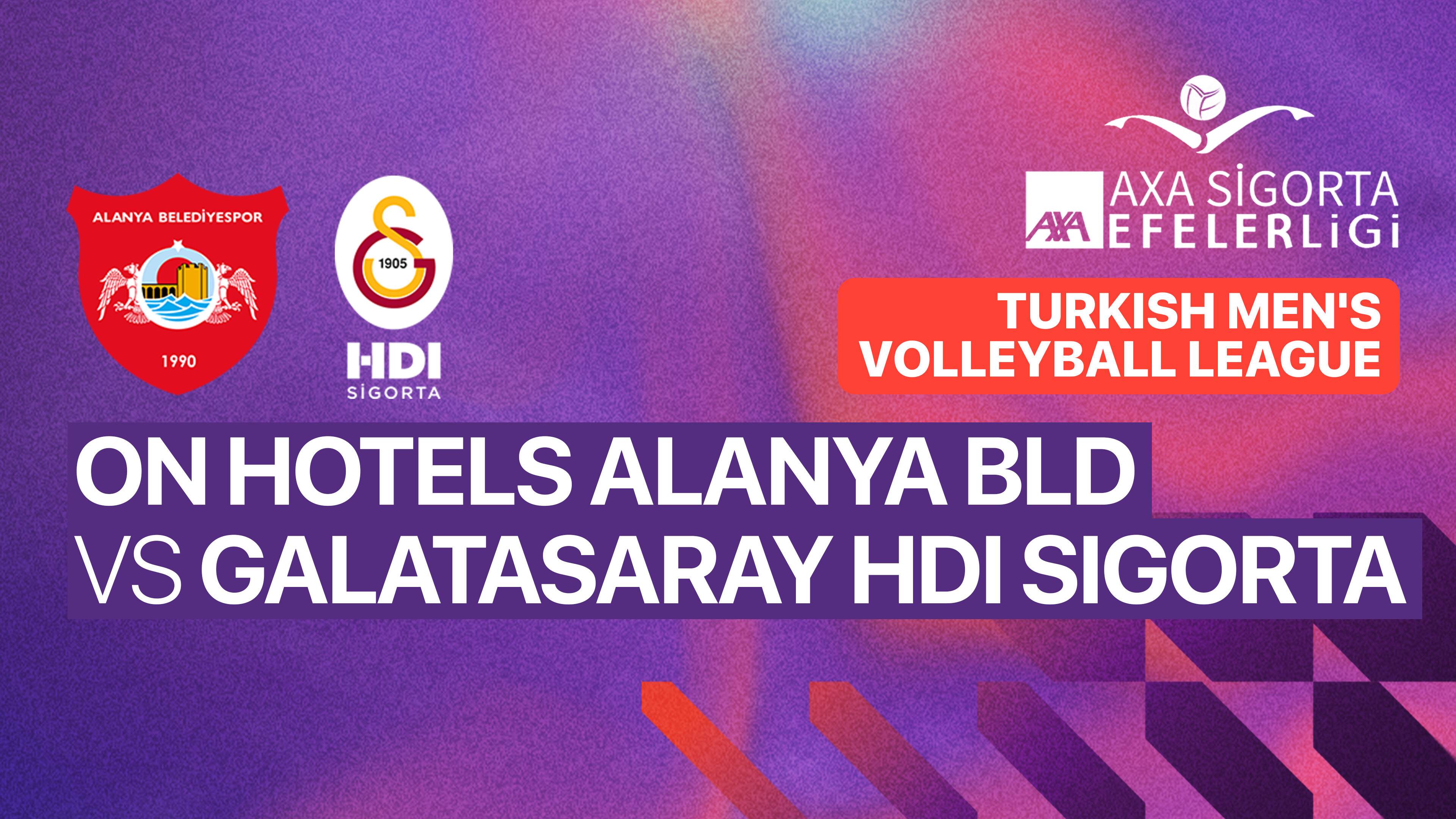 Alanya Belediyespor vs Galatasaray HDI Sigorta