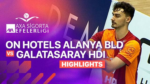 On Hotels Alanya Bld vs Galatasaray HDI Sigorta - Highlight | Turkish Men's Volleyball League 2025/26