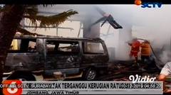 Gudang Obat Rumah Sakit Daerah Terbakar. Jombang, Jawa Timur