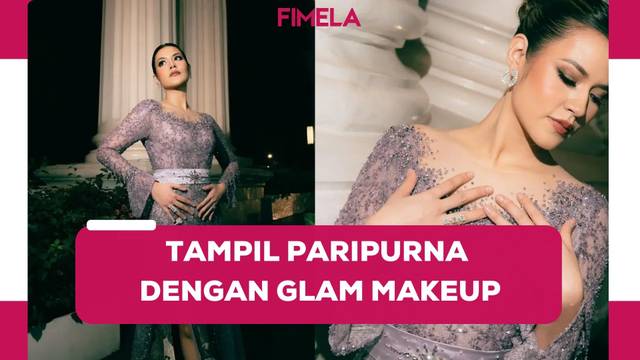 6 Potret Raisa Andriana Tampil Paripurna dengan Glam Makeup saat Manggung
