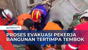 Polisi Olah TKP Cari Penyebab Tembok Roboh Menimpa 4 Pekerja Bangunan di Bogor