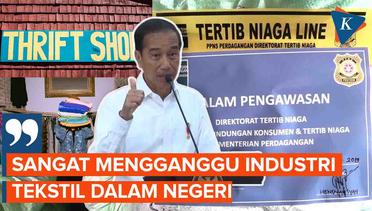 Jokowi Angkat Bicara soal Fenomena "Thrifting" yang Menjamur