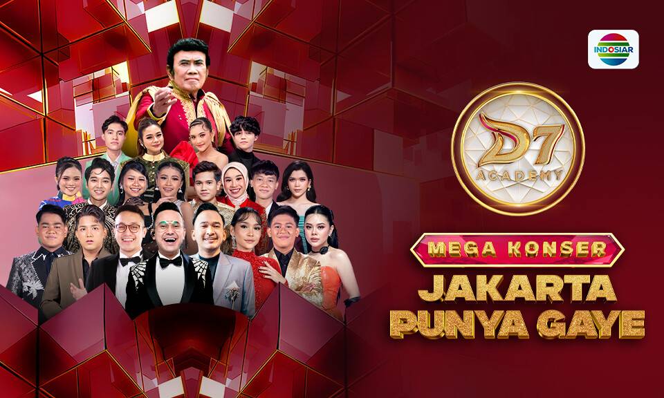 D’Academy 7 Mega Konser Jakarta Punya Gaye