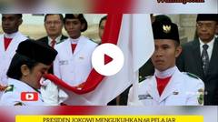 Paskibraka 2019 Dikukuhkan Presiden Jokowi