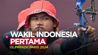 Pemanah Arif Dwi Pangestu Jadi Atlet Pertama Indonesia yang Lolos ke Olimpiade Paris 2024.