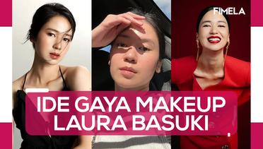 Bare Face hingga Bold, Inspirasi Makeup Laura Basuki yang Menawan