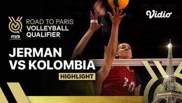 Match Highlights | Jerman vs Thailand | Women's FIVB Road to Paris Volleyball Qualifier