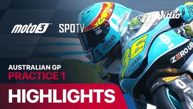Moto3 Practice 1: MotoGP 2024 Round 17 - Qatar Airways Australian Motorcycle Grand Prix - Highlights | MotoGP 2024