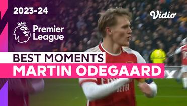 Aksi Martin Odegaard | Arsenal vs Wolves | Premier League 2023/24