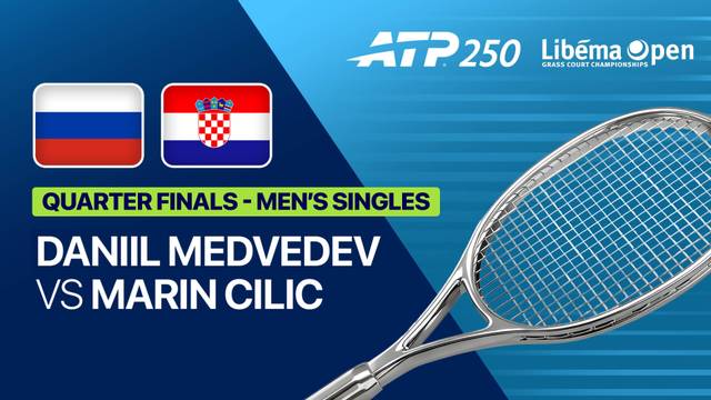 Daniil Medvedev vs Marin Cilic - Full Match | ATP 250: Libema Open 2026