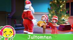 Santa Claus - Christmas song for children on Swedish BarnMusikTV