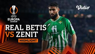 Highlight - Real Betis vs Zenit | UEFA Europa League 2021/2022