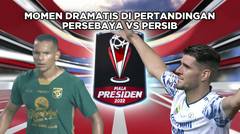 Wuedan! Tegang Euy! Momen Dramatis di Pertandingan Persebaya vs Persib