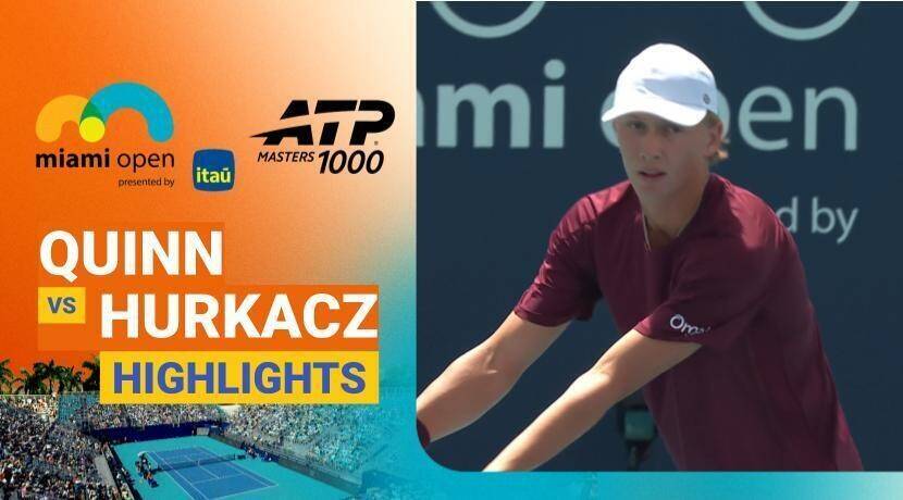 Ethan Quinn vs Hubert Hurkacz - Round 1 (Butch Buchholz) | ATP 1000: Miami Open Presented by Itau 2026
