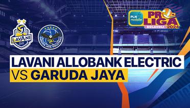 Putra: Jakarta Lavani Allobank Electric vs Jakarta Garuda Jaya - Full Match | PLN Mobile Proliga Putra 2024
