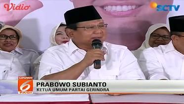Prabowo Ucapkan Terima Kasih pada Tim Pemenangan - Liputan 6 Pagi