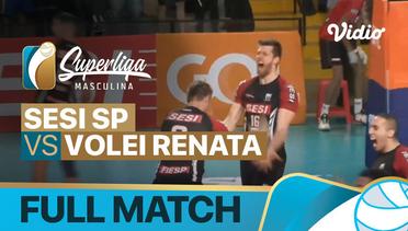 Full Match | Quarterfinal - Sesi SP vs Volei Renata | Brazilian Men's Volleyball League 2021/2022