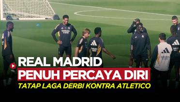 Real Madrid Optimis Lanjutkan Tren Kemenangan Saat Berjumpa Atletico Madrid dalam Derbi Madrid