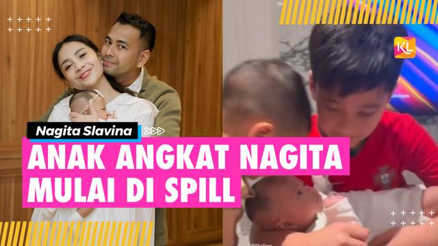 Baby Lily Anak Angkat Keluarga Nagita Slavina yang Wajahnya Mulai Di spill