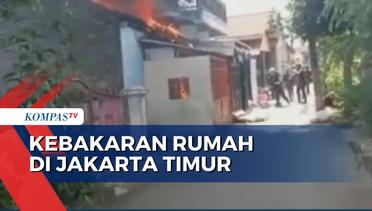 Kebakaran Rumah di Jakarta Timur, 11 Unit Mobil Damkar Dikerahkan Cegah Kebakaran Meluas