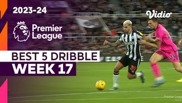 5 Aksi Dribble Terbaik | Matchweek 17 | Premier League 2023/24