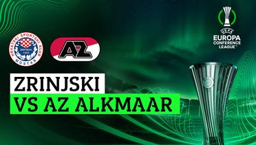 Zrinjski vs AZ Alkmaar - Full Match | UEFA Europa Conference League 2023/24
