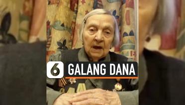Nenek Usia 97 Tahun Galang Dana Untuk Keluarga Tim Medis