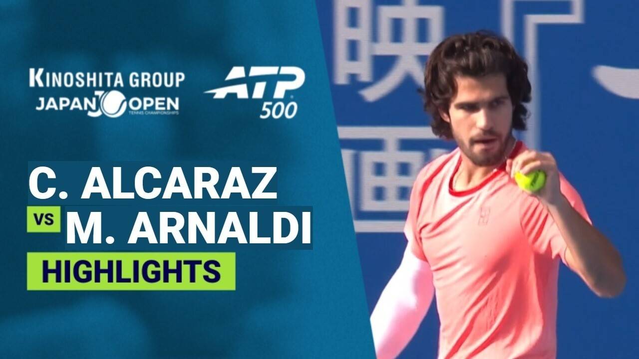 Carlos Alcaraz vs Matteo Arnaldi - Round 2 | ATP 500: Kinoshita Group Japan Open Tennis Championships 2026
